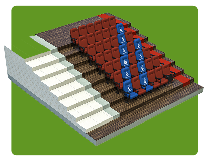 Aplicação do GeoSolution® em Arquibancadas
